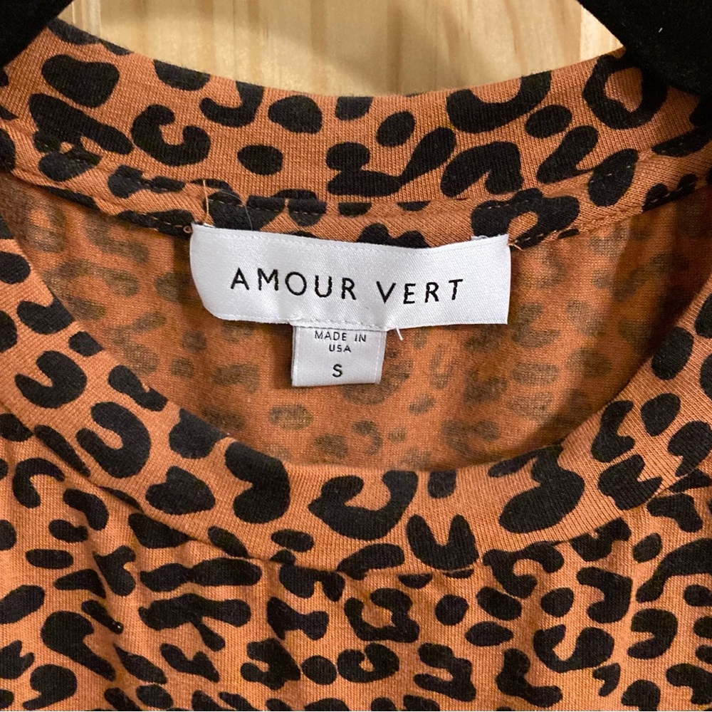 Amour Vert animal print top - Picture 2 of 4